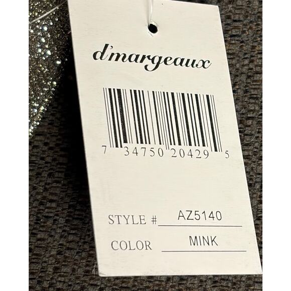 Sparkly Rhinestone Clutch Purse Evening Bag – Silver Glitter Formal Wedding NYE - Picture 6 of 6